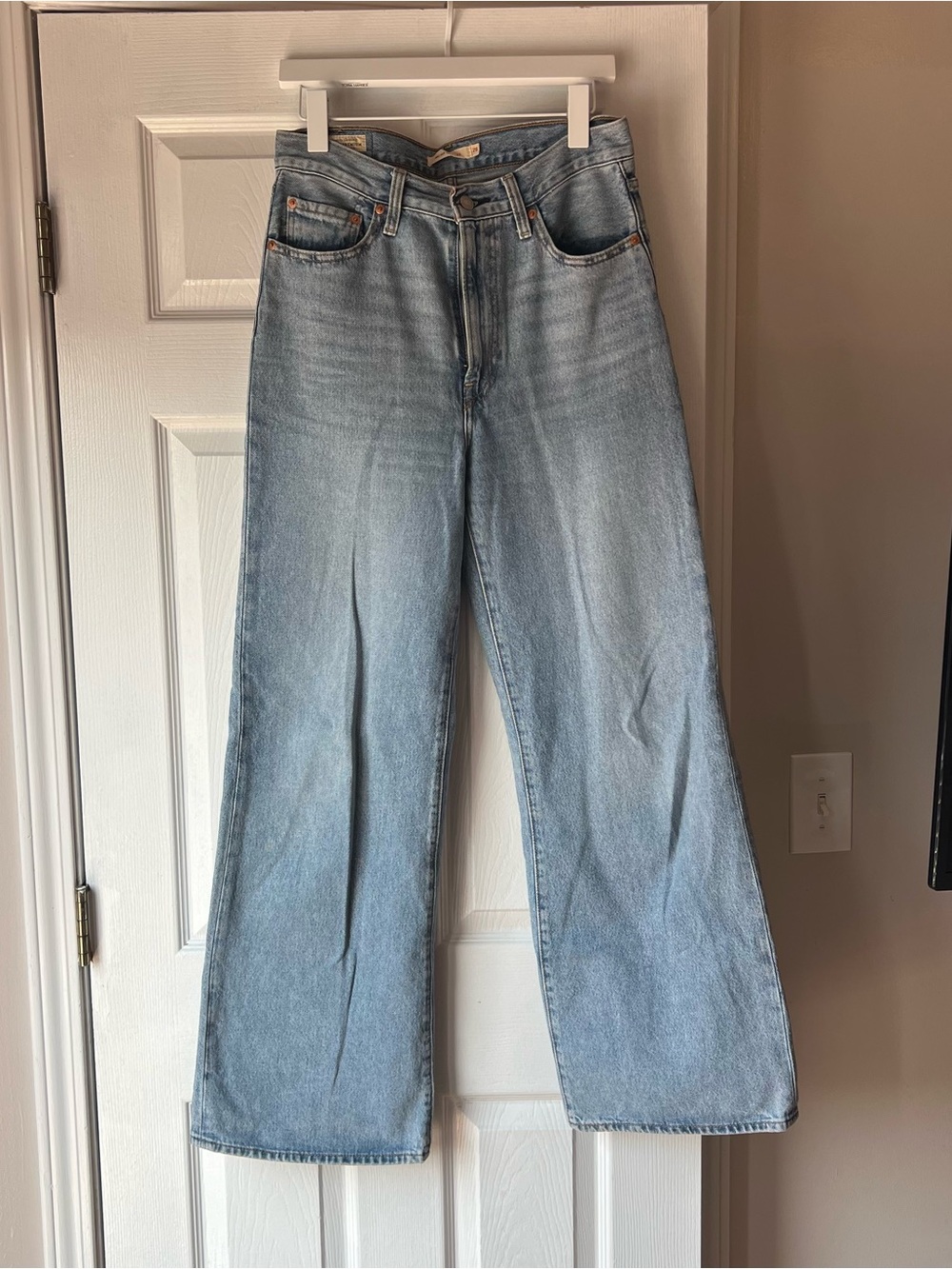 Levi’s Ribcage Wide-Leg Light Blue Women’s Jeans